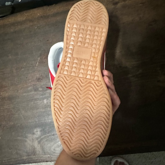 Lucky Step Brand Red  Sneakers-9 - Picture 5 of 5